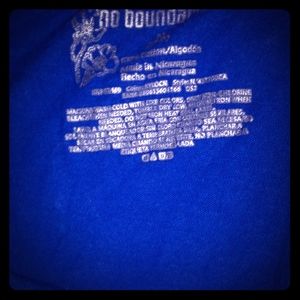 Blue Long sleeve shirt